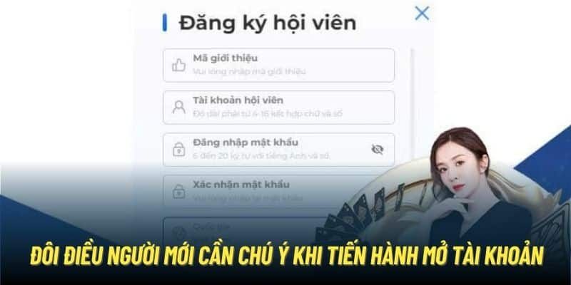 Những điều mà hội viên cần lưu ý